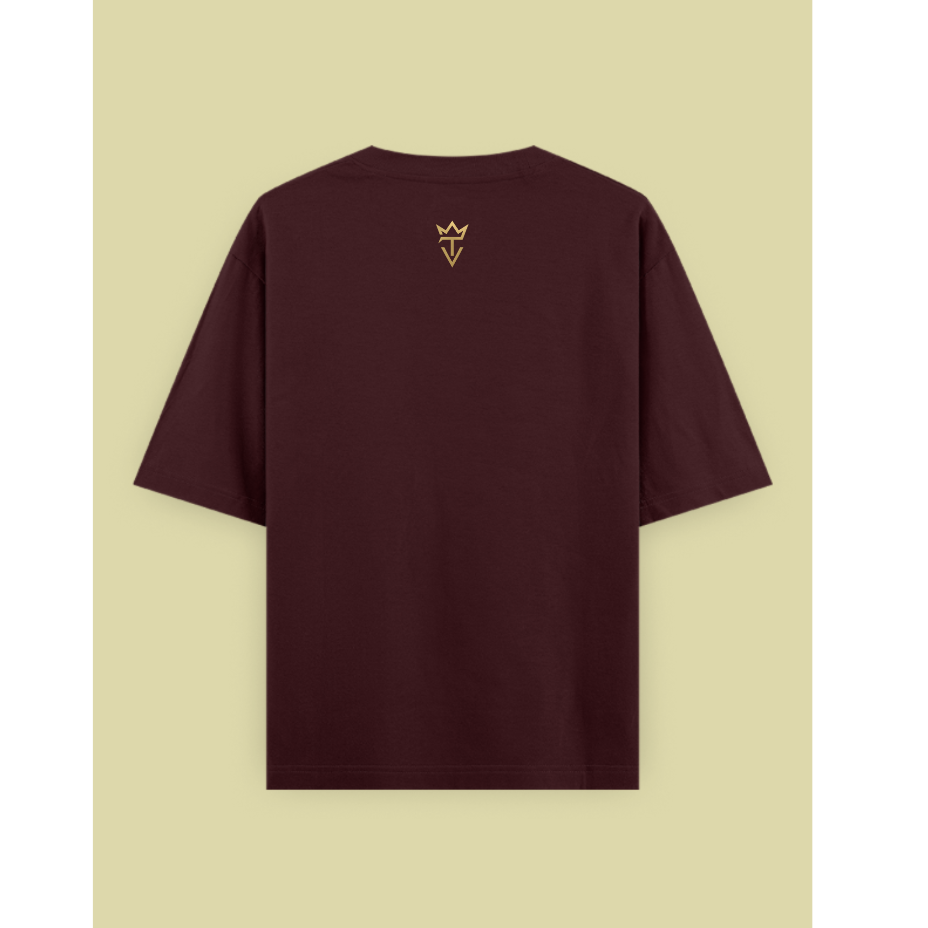 "Gear 5 Nika Oversized Tee – Maroon Edition"