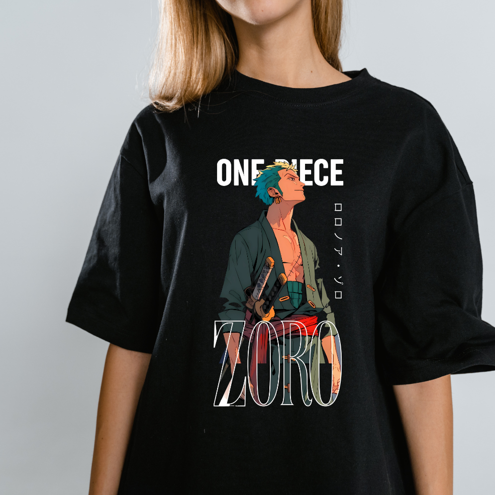 "Zoro: The Three-Sword Legend" – One Piece Edition OversizedT-Shirt