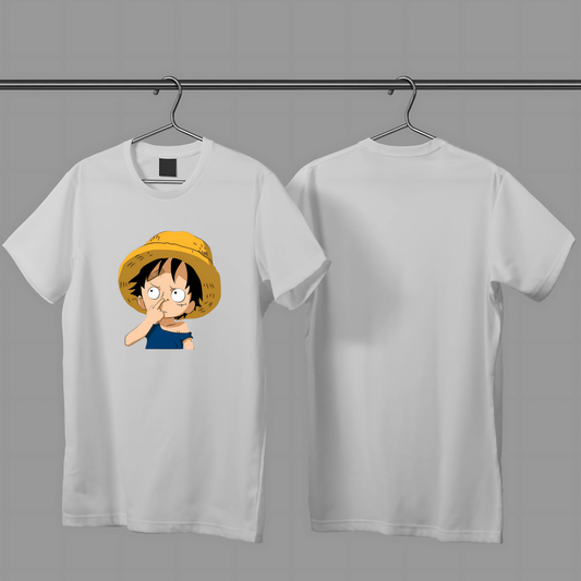 "Playful Straw Hat – Anime Vibes Tee